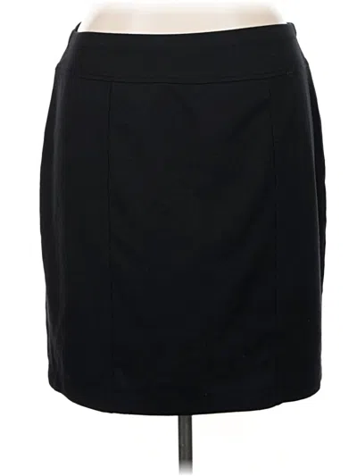 Pre-owned Ellen Tracy Casual Skirt In Black