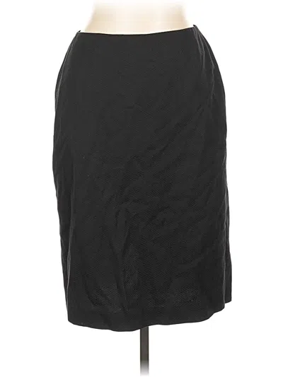 Pre-owned Ellen Tracy Casual Skirt In Black