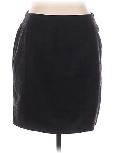 Pre-owned Ellen Tracy Casual Skirt In Black