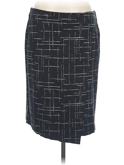 Pre-owned Ellen Tracy Casual Skirt In Black