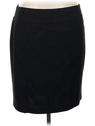 Pre-owned Ellen Tracy Casual Skirt In Black