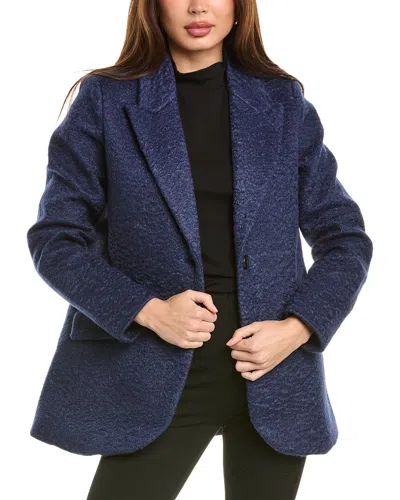 Ellen Tracy Classic Tailored Jacket In Blue