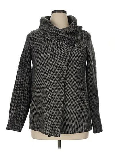 Pre-owned Ellen Tracy Coat In Gray