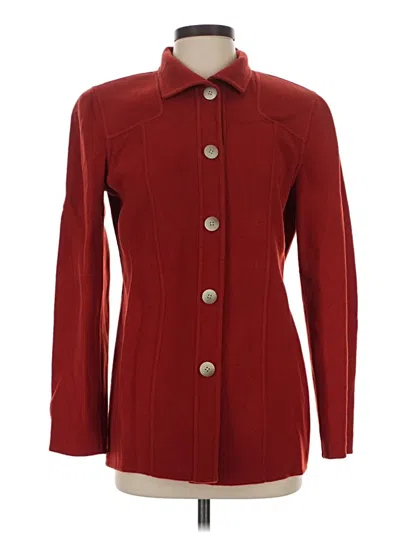 Pre-owned Ellen Tracy Coat In Red