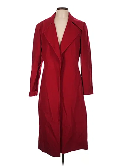 Pre-owned Ellen Tracy Coat In Red