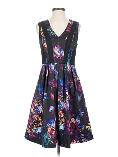 Pre-owned Ellen Tracy Cocktail Dress In Black