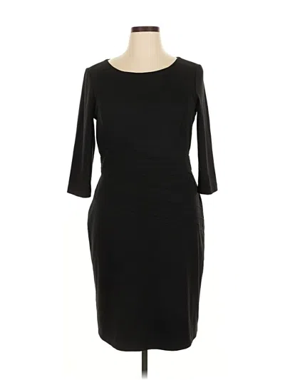 Pre-owned Ellen Tracy Cocktail Dress In Black