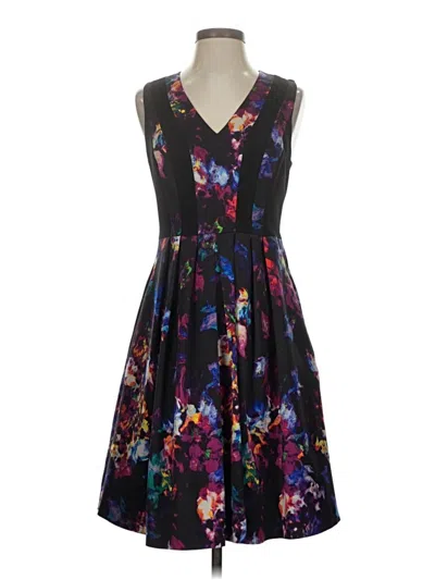 Pre-owned Ellen Tracy Cocktail Dress In Black