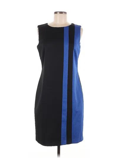 Pre-owned Ellen Tracy Cocktail Dress In Blue
