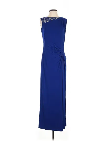 Pre-owned Ellen Tracy Cocktail Dress In Blue