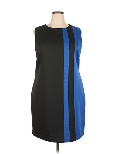 Pre-owned Ellen Tracy Cocktail Dress In Blue