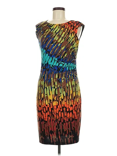 Pre-owned Ellen Tracy Cocktail Dress In Blue