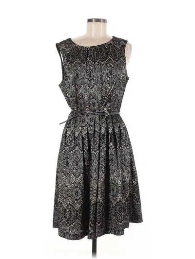 Pre-owned Ellen Tracy Cocktail Dress In Gold