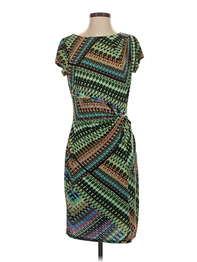 Pre-owned Ellen Tracy Cocktail Dress In Green