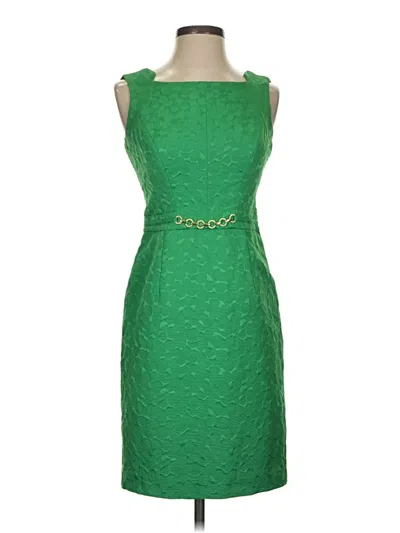 Pre-owned Ellen Tracy Cocktail Dress In Green