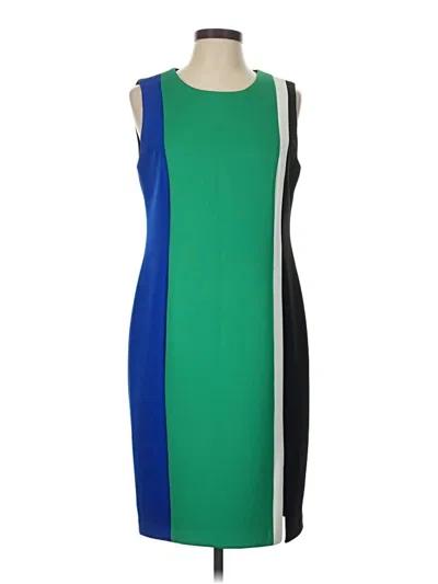 Pre-owned Ellen Tracy Cocktail Dress In Green