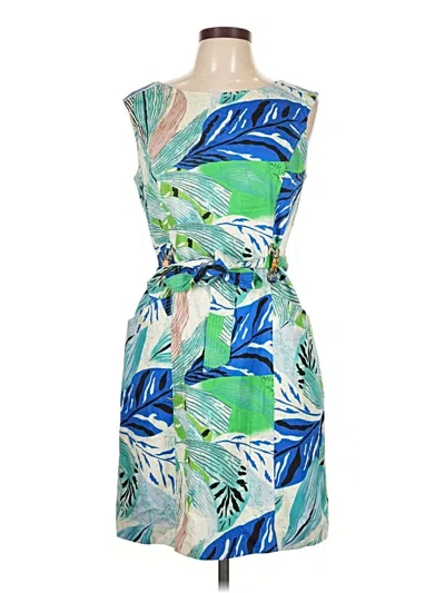 Pre-owned Ellen Tracy Cocktail Dress In Green