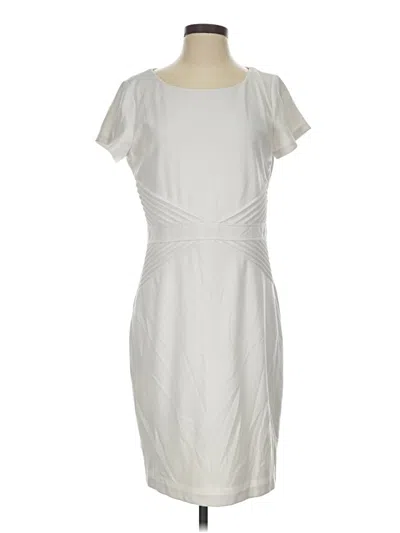 Pre-owned Ellen Tracy Cocktail Dress In Ivory