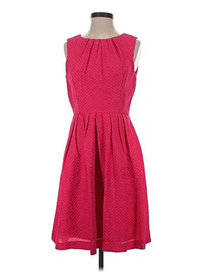 Pre-owned Ellen Tracy Cocktail Dress In Pink