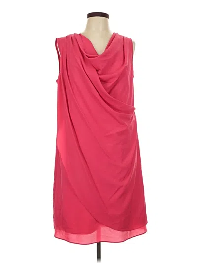Pre-owned Ellen Tracy Cocktail Dress In Pink