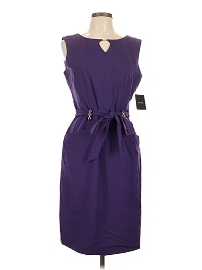 Ellen Tracy Cocktail Dress In Red