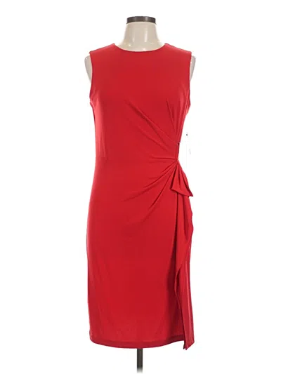 Ellen Tracy Cocktail Dress In Red