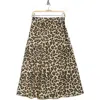 Ellen Tracy Cotton Poplin Skirt