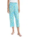 Ellen Tracy Cropped Pant In Blue