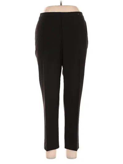 Pre-owned Ellen Tracy Dress Pants In Black