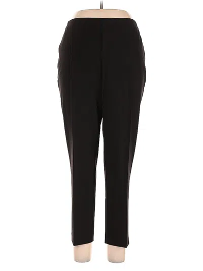Pre-owned Ellen Tracy Dress Pants In Black