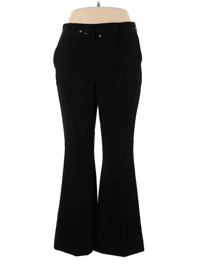 Pre-owned Ellen Tracy Dress Pants In Black