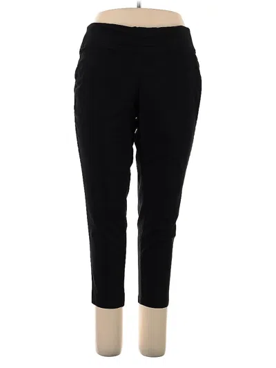 Pre-owned Ellen Tracy Dress Pants In Black