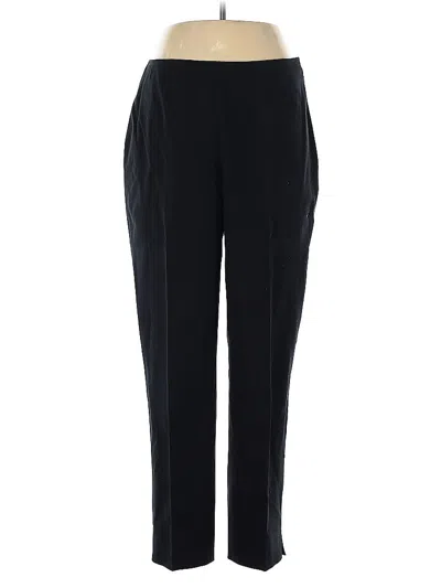 Pre-owned Ellen Tracy Dress Pants In Black