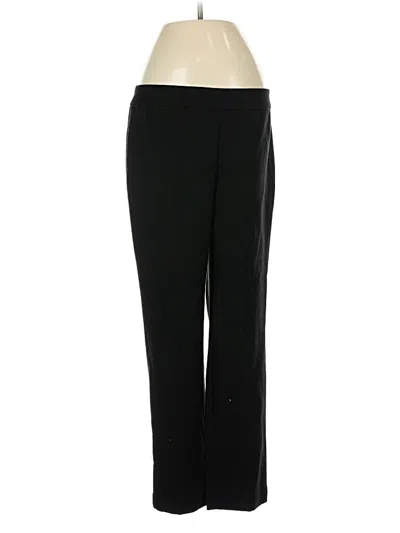 Pre-owned Ellen Tracy Dress Pants In Black