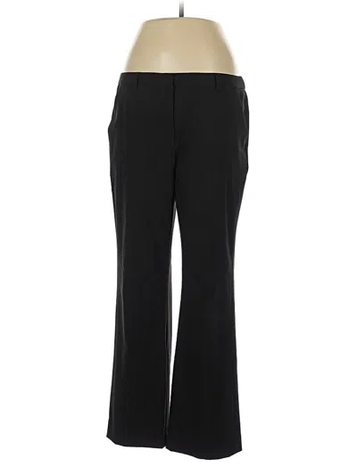 Pre-owned Ellen Tracy Dress Pants In Black