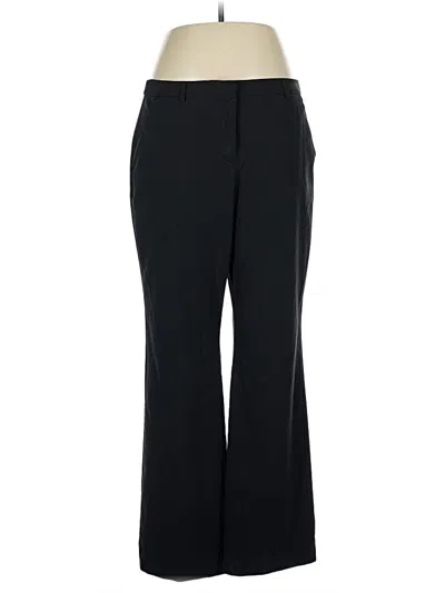 Pre-owned Ellen Tracy Dress Pants In Black