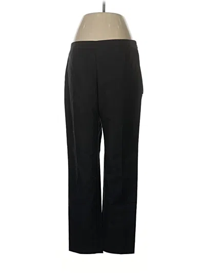 Pre-owned Ellen Tracy Dress Pants In Black