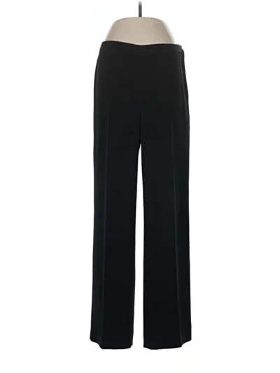 Pre-owned Ellen Tracy Dress Pants In Black