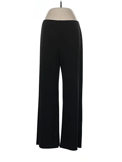 Pre-owned Ellen Tracy Dress Pants In Black