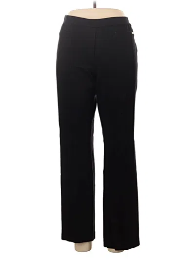 Pre-owned Ellen Tracy Dress Pants In Black