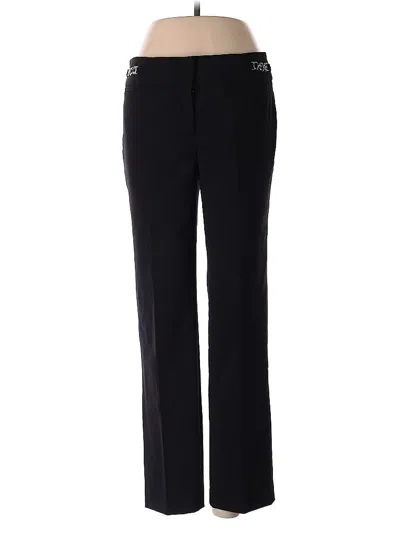 Pre-owned Ellen Tracy Dress Pants In Black