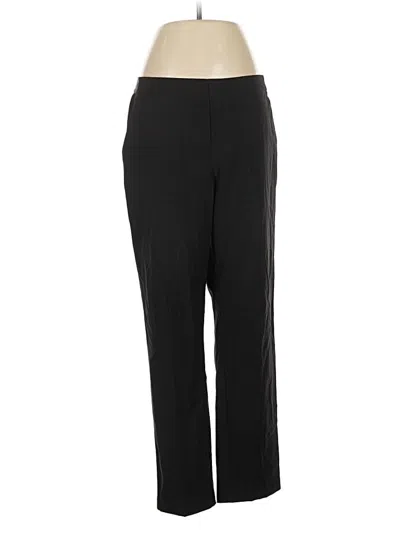 Pre-owned Ellen Tracy Dress Pants In Black