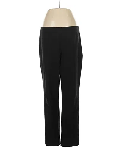 Pre-owned Ellen Tracy Dress Pants In Black