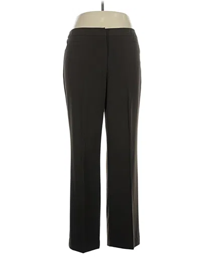 Pre-owned Ellen Tracy Dress Pants In Black