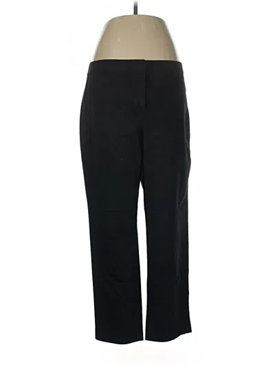 Pre-owned Ellen Tracy Dress Pants In Black
