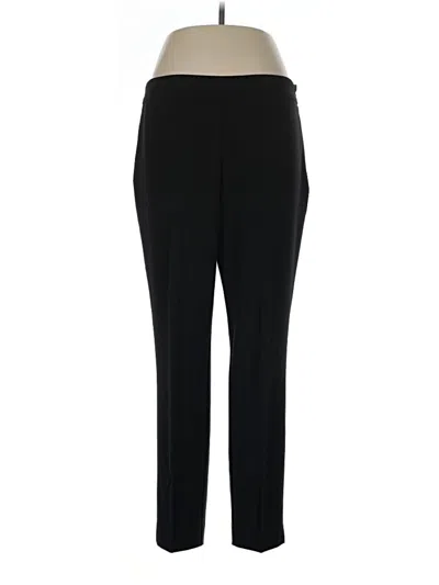 Pre-owned Ellen Tracy Dress Pants In Black