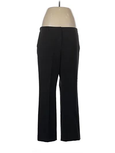 Pre-owned Ellen Tracy Dress Pants In Black