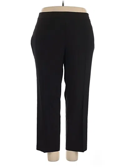 Pre-owned Ellen Tracy Dress Pants In Black