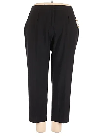Pre-owned Ellen Tracy Dress Pants In Black