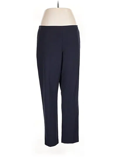 Pre-owned Ellen Tracy Dress Pants In Blue